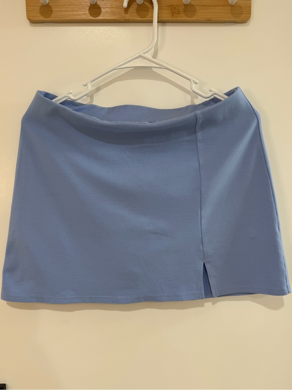 American Eagle Outfitters Light Blue Mini Skort with Build in Shorts